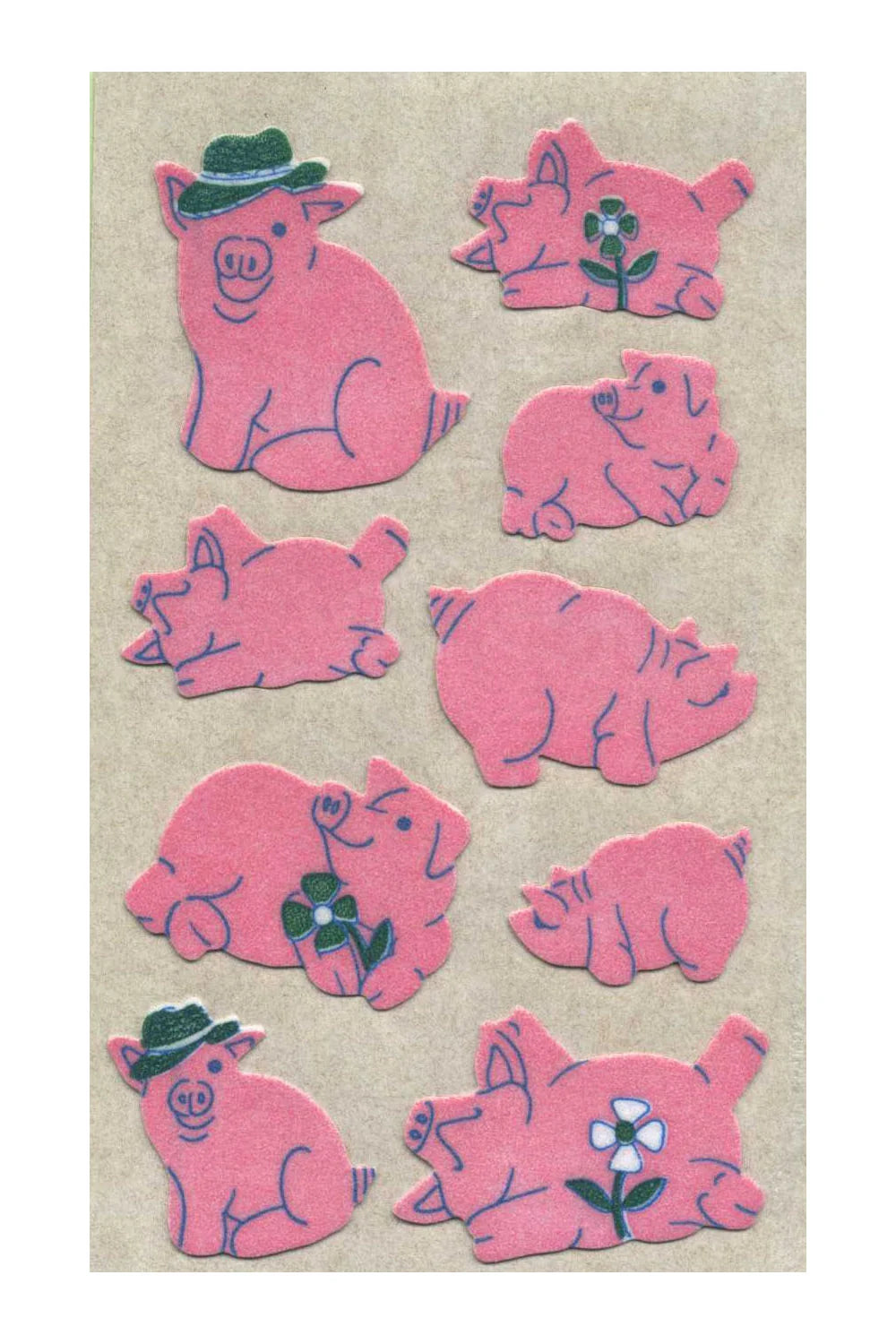 Maxi Pigs Sticker Sheet