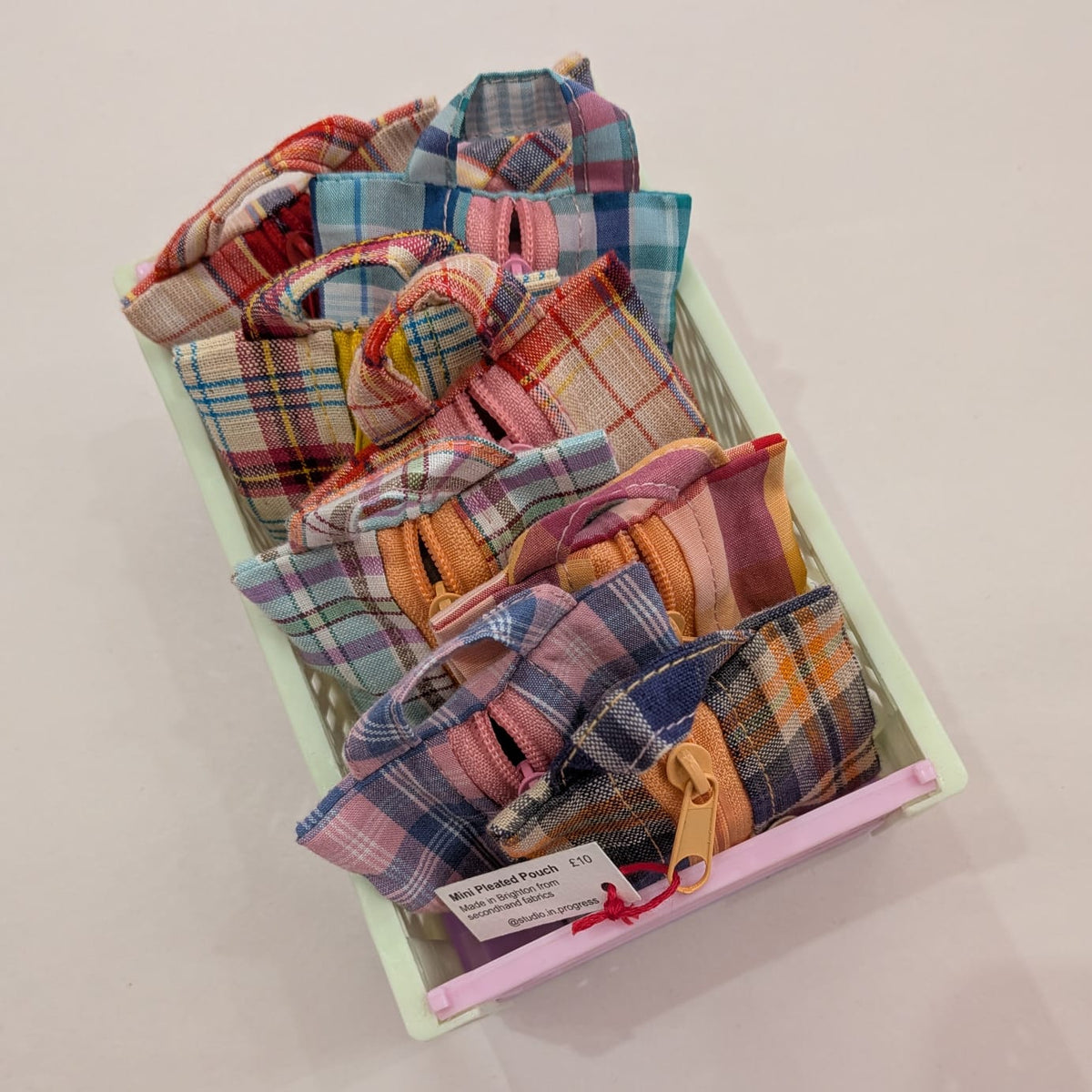 Mini Pleated Pouch