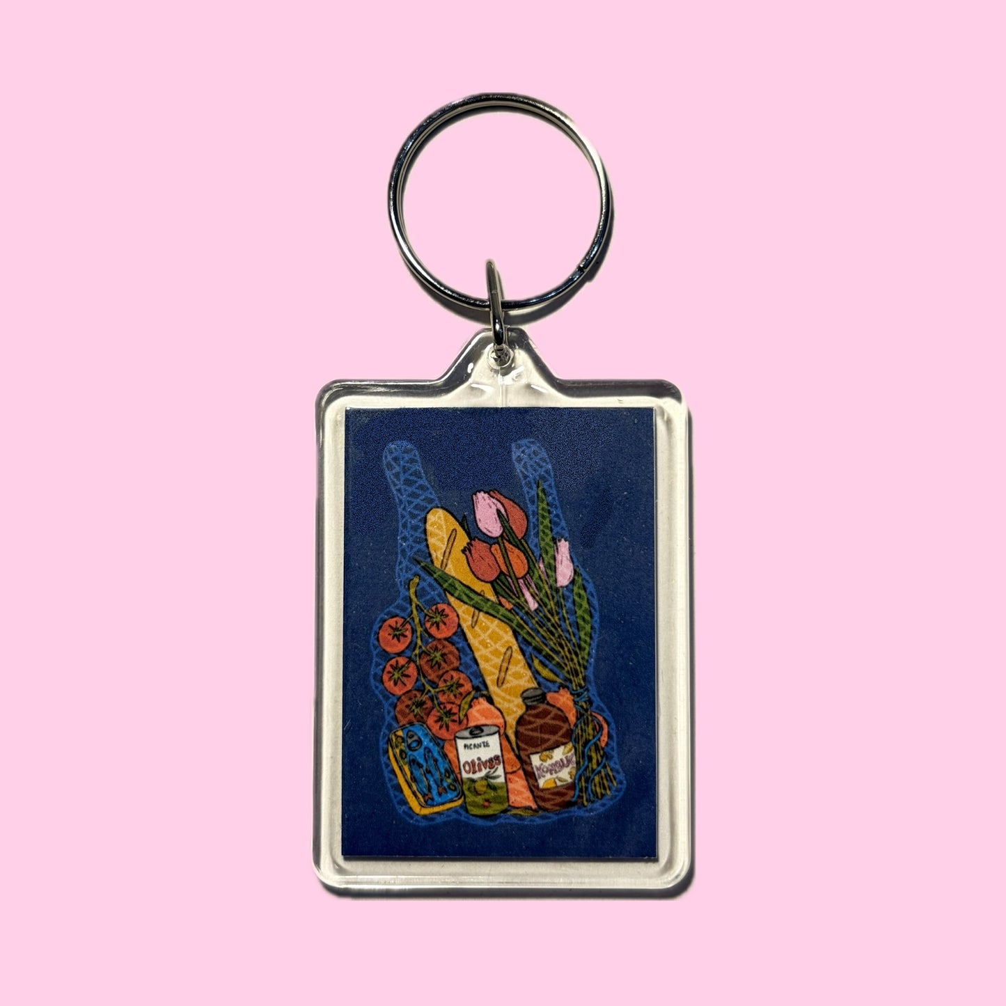 Deli Shopper Keychain