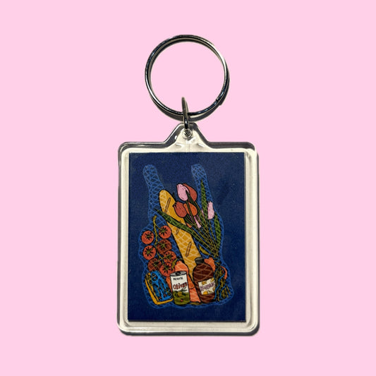 Deli Shopper Keychain